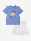 Converse Boys Dissected Ctp Short Set In Blue