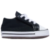 Shop Converse Boys Infant   All Star Crib In Black/natural Ivory/white
