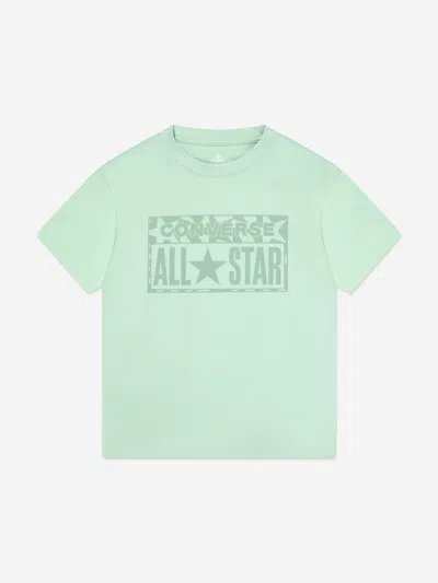 Converse Babies'  Boys Lifestyle Loose Fit T-shirt In Green