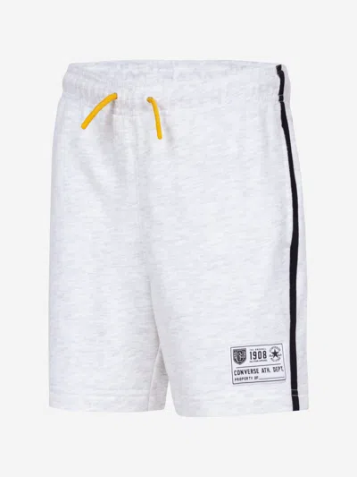 Converse Kids'  Boys Retro Side Stripe Shorts In Grey