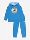 CONVERSE BOYS SQUIGGLE PATTERN HOODIE AND JOGGER SET