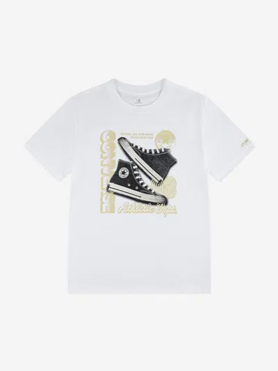 Converse Babies'  Boys Stacked  Shoe Gfx T-shirt In White