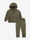 Converse Boys Sustainable Core Tracksuit In Green