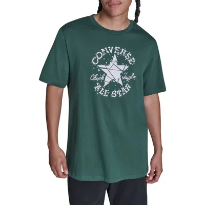 Converse Broken Glass T-shirt In Green