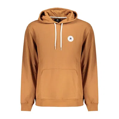 Converse Brown Cotton Male Sweatshirt In Orange