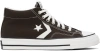CONVERSE BROWN STAR PLAYER 76 MID TOP SNEAKERS
