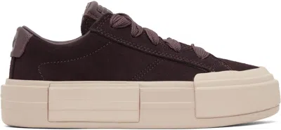 Converse Burgundy Cruise Sneakers In Rugged Brown/natural