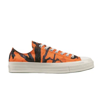Pre-owned Converse Carhartt Wip X Chuck 70 Low 'orange Tree Camo' | Men's Size 9.5