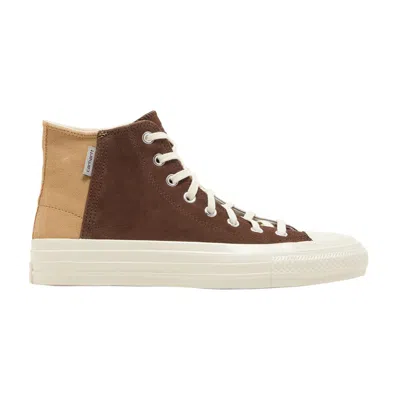 Pre-owned Converse Carhartt Wip X Chuck Taylor All Star Pro High 'starfish Dark Earth' In Brown