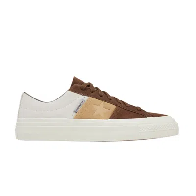 Pre-owned Converse Carhartt Wip X One Star Academy Pro Low 'starfish Dark Earth' In Brown
