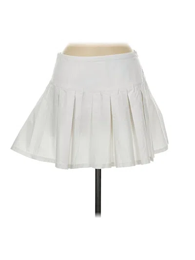 Pre-owned Converse Casual Skirt In White