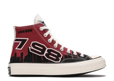 Converse Chinatown Market X  Chuck 70 High 'bulls Championship Jacket' In Red
