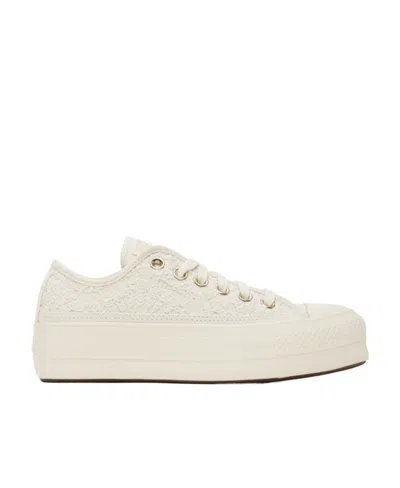 Converse Chuck 70 All Star Lift Casual Sneakers In White