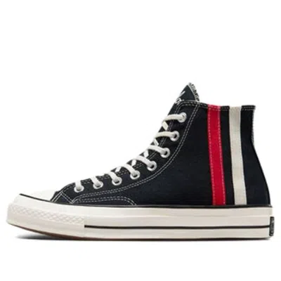 Converse Chuck 70 Archival Stripes 'black White Red'