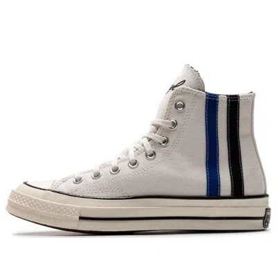 Converse Chuck 70 Archival Stripes High Top 'white Blue Black' In Gray