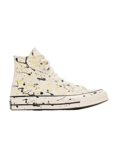 Converse Chuck 70 Archive Paint Splatter Sneakers In Neutral