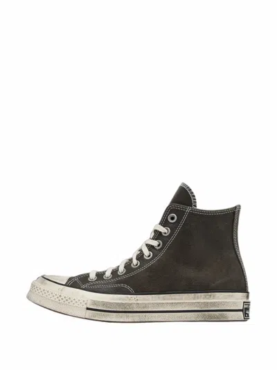 Converse Chuck 70 Burnished Leather Sneakers In Green