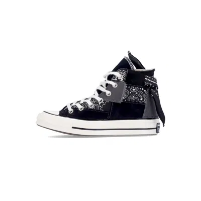 Converse Chuck 70 Canvas Ltd Black Paisley Patchwork Men's High Shoe
