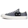Converse Chuck 70 Cdg Ox Steel Gray/egret-black 171849c Men's In Grey