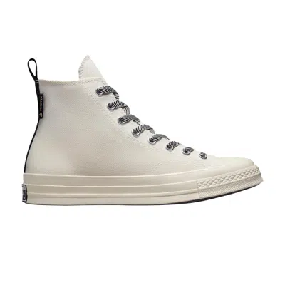 Pre-owned Converse Chuck 70 Counter Climate Gore-tex High 'egret Black' In Cream