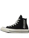 Converse Chuck 70 Crafted Laces Sneakers In Black