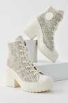 Converse Chuck 70 De Luxe Knit Heeled Sneaker In Ivory, Women's At Urban Outfitters In Ivory