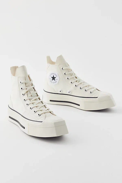 Converse Chuck 70 De Luxe Squared High Top Sneaker In Ivory, Women's At Urban Outfitters