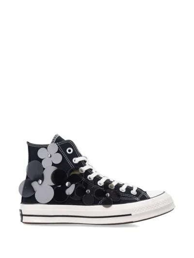 Converse Chuck Seventy Flourish Three Dimensional Sneakers In Black