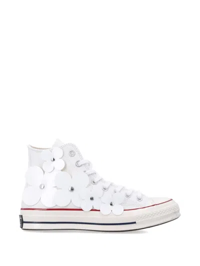 Converse Chuck 70 3-d Flourish Womans Sneakers White