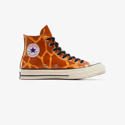 Converse Chuck 70 Glow-in-the-dark Giraffe Print In Brown