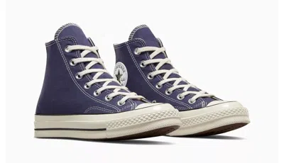 Converse Chuck 70 Hi A04589c Sneakers Mens Us 12 Blue Canvas Skate Shoes Gbnc464 In White