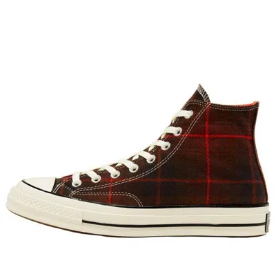 Converse Chuck 70 Hi 'black' In Burgundy