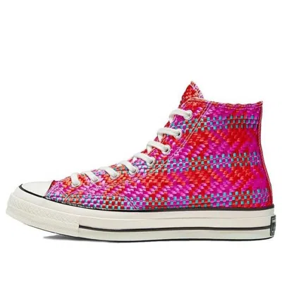 Converse Chuck 70 Hi 'culture Weave - Red Pink'