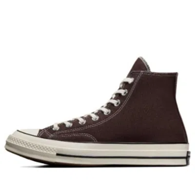 Converse Chuck 70 Hi Seasonal Color Sneakers 'dark Root' In Brown
