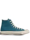 Converse Blue Recycled Canvas Chuck 70 Hi Sneakers In Blue