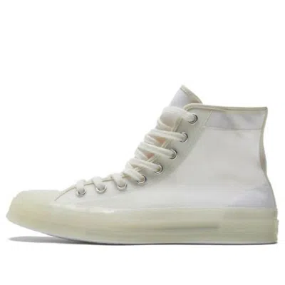 Converse Chuck 70 Hi Translucent Canvas Sneakers 'egret' In Neutral