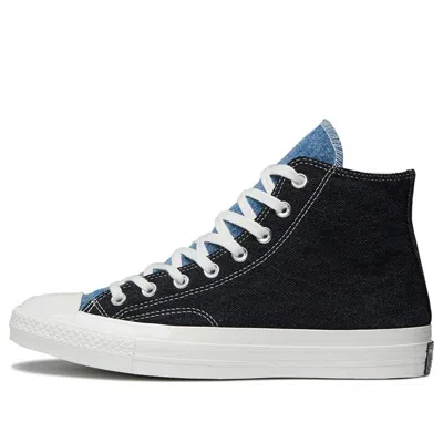 Converse Chuck 70 Hi 'tri-panel Denim' In Black