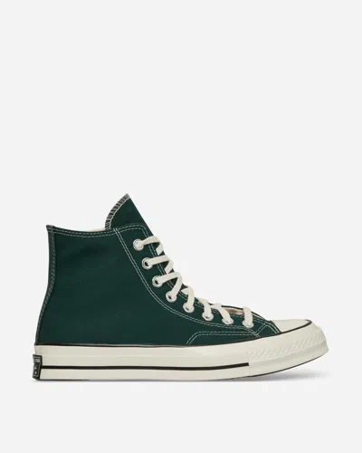 Converse Chuck 70 Hi Vintage Canvas Sneakers Green Envy In Multicolor