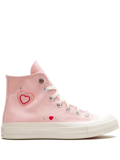 Converse Chuck 70 Hi "y2k Heart" Sneakers In Pink