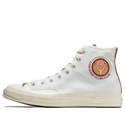 Converse Seams-patch High-tops Sneakers In White