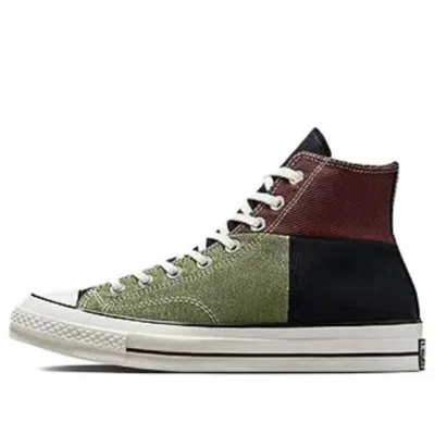 Converse Chuck 70 High 'crafted Patchwork - Trolled Green Earth Brown'