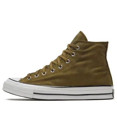 Converse Chuck 70 High 'distressed Dark Moss' In Green