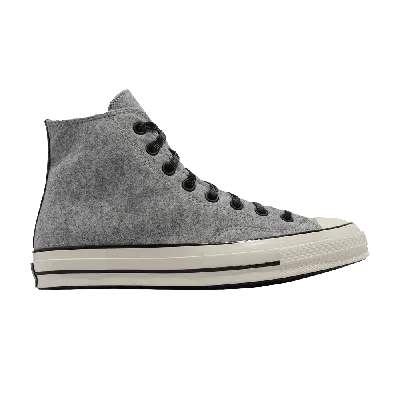 Pre-owned Converse Chuck 70 High Flannel 'grey'