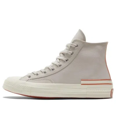 Converse Chuck 70 High 'grey Ivory Brown' In Orange