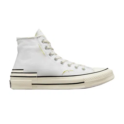 Pre-owned Converse Chuck 70 High 'hacked Heel Edge Glow - White'