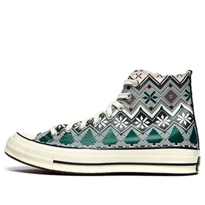 Converse Chuck 70 High 'holiday Sweater - Ash Stone' In Gray