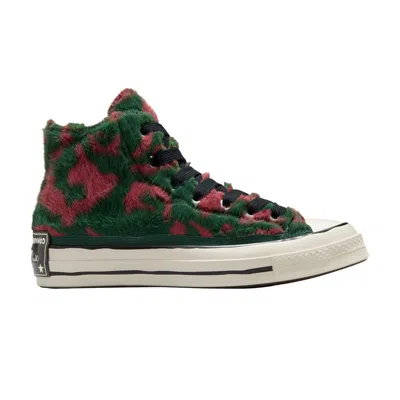 Pre-owned Converse Chuck 70 High 'luxe Plush' In Green