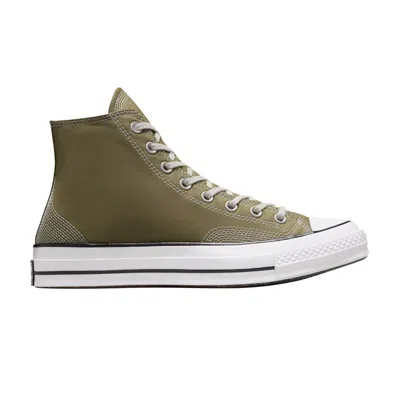Pre-owned Converse Chuck 70 High 'multi-stitch Cotton - Mossy Sloth Green'