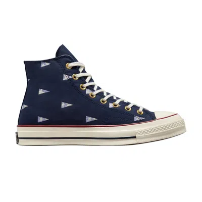 Pre-owned Converse Chuck 70 High 'nautical Flag' In Blue