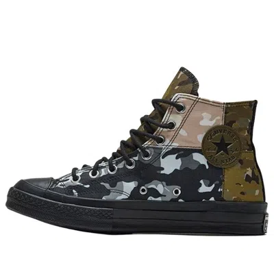 Converse Chuck 70 High 'patchwork Blocked - Camo Black'